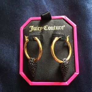 JUICY COUTURE Spike Hoop Earrings